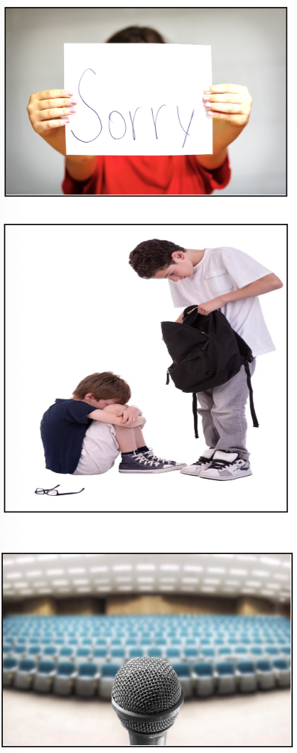 Picture stimulus for a composition about being courageous